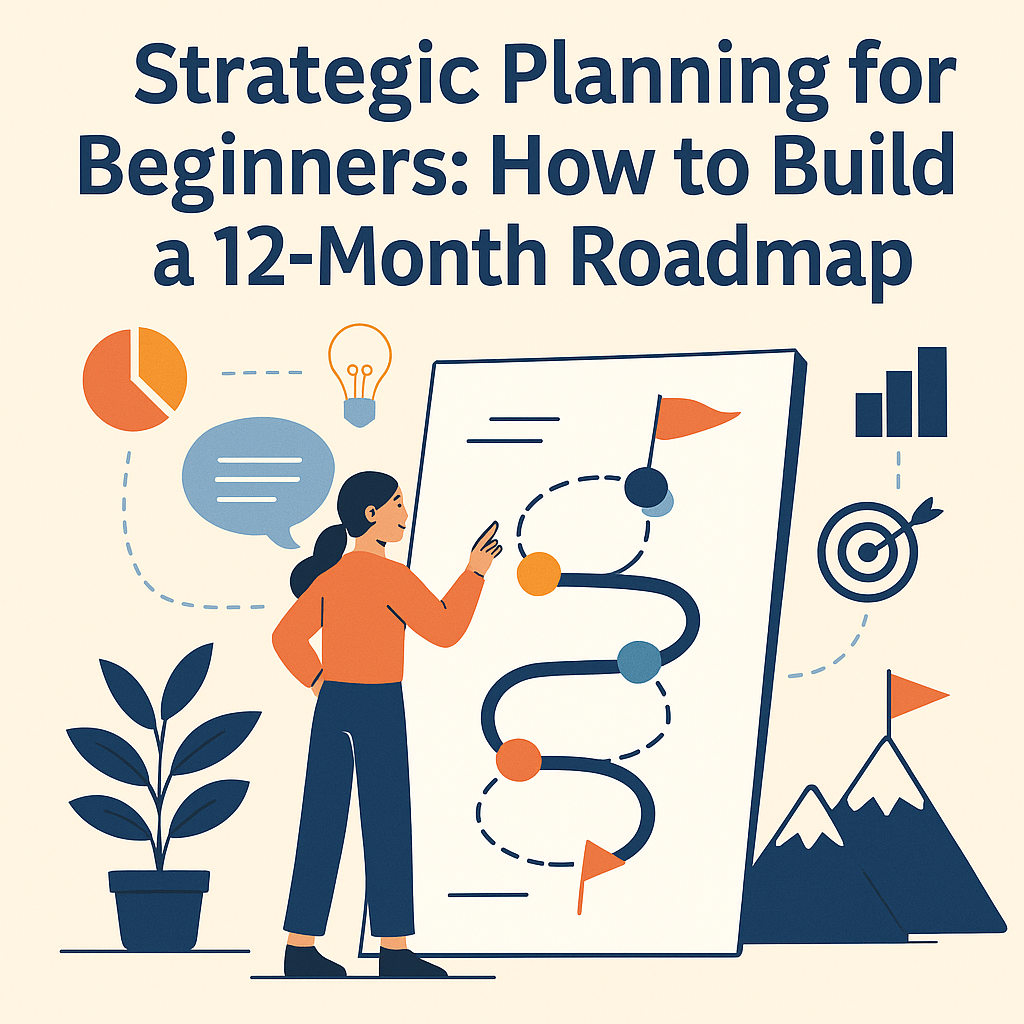 Strategic Planning for Beginners How to Build a 12-Month Roadmap
